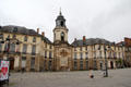 Rennes City Hall on Place de la Mairie. Rennes, France.
