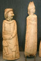 Figures carved of bone at Dieppe Castle Museum. Dieppe, France.