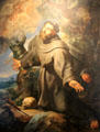 St Francis receiving Stigmata painting by Peter Paul Rubens at Arras Fine Art Museum. Arras, France.