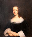Portrait of young woman by Cornelis Janssens van Ceulen at Caen Museum of Fine Arts. Caen, France.