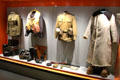 WWII uniforms worn by Polish, Canadian & Russian troops at Caen Memorial. Caen, France.