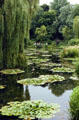 Lily pond created by Impressionist artist Claude Monet as part of his garden at Giverny. Giverny, France