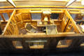 Model of Marshal Foch's rail carriage made by M. Mathieu at Armistice Rail Car Museum. Compiègne, France.