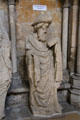 Statue of St. James Major at Rouen Cathedral. Rouen, France.