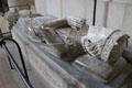 Tomb of Henri the Younger who died 1183 at Rouen Cathedral. Rouen, France.