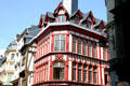 Baroque building on rue du Gros Horloge. Rouen, France.