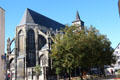 Temple St. Éloi Protestant church on Place de la Pucelle. Rouen, France.