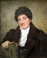 Portrait of Jean-Baptiste Descamps by Joseph-Désiré Court at Rouen Museum of Fine Arts. Rouen, France.