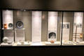 Display of ceramic history at Rouen Ceramic Museum. Rouen, France.