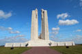 Vimy Ridge Memorial to Canadian troops who overran entrenched German defenders on April 9, 1917. Vimy, France