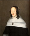 Portrait of a Woman painting by Ludolf Leendertsz de Jongh at Angers Fine Arts Museum. Angers, France.
