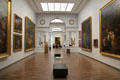 Second floor gallery at Angers Fine Arts Museum. Angers, France.