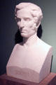 Marble bust of Guérin by Antoine-Laurent Dantan, Elder at Angers Fine Arts Museum. Angers, France.