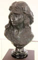 Bronze sculpture of Rose Beuret en mignon by Auguste Rodin at Angers Fine Arts Museum. Angers, France.