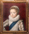 Portrait of Gaston D'Orleans as child attrib. Frans Pourbus at Blois Chateau. Blois, France.
