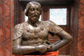 François I silver bust from Paris at Blois Chateau. Blois, France