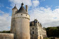 Marques Tower updated to Renaissance style at Chenonceau Chateau. Chenonceau, France.