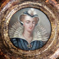 Louise de Lorraine portrait at Chenonceau Chateau. Chenonceau, France.