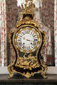 Mantle clock by Causard Horloger Du Roy at Chambord Chateau. Chambord, France.