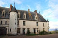 West wing in courtyard of Chaumont-Sur-Loire. France.