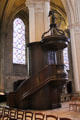 Pulpit of Chartres Cathedral. Chartres, France.