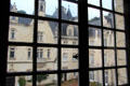 Courtyard seen from window at Chateau D'Ussé. Ussé, France.