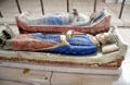 Tombs of King of England, Henry II & his wife, Eleanor of Aquitaine at Fontevraud Abbey. Fontevraud, France.