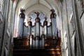 Organ at Orleans Cathedral. France.