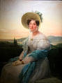 Portrait of Madame Adélaide, princess of Orleans by Léon Cogniet at Orleans Beaux Arts Museum. Orleans, France.