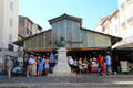 Market Hall on Cours Masséna. Antibes, France.