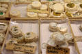 Specialty cheese at Market Hall. Antibes, France.