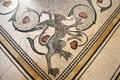 Mosaic floor of inner court at Villa Ephrussi de Rothschild. Saint Jean Cap Ferrat, France.