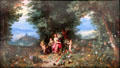 Allegory of the Earth painting by Jan Brueghel the Elder & Hendrick von Balen at Nice Fine Arts Museum. Nice, France.