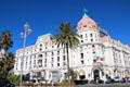 Hotel Le Negresco on Promenade des Anglais. Nice, France.