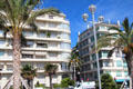 Residences on Promenade des Anglais. Nice, France.