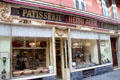 Window display of Pâtisserie Henri Auer in Old Nice. Nice, France