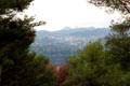 View of countryside from Fondation Maeght. St Paul de Vence, France.