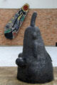 Miró sculptures & mosaics in Miró Labyrinth at Fondation Maeght. St Paul de Vence, France.