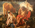 Mercury & Argus painting by Jacob Jordaens at Beaux-Arts Museum. Lyon, France.