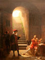 Le Tasse et Montaigne painting by Fleury Richard at Beaux-Arts Museum. Lyon, France.