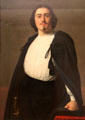 Portrait of singer Alexis Champagne by Auguste Flandrin at Beaux-Arts Museum. Lyon, France.