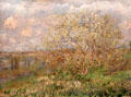 Le Printemps painting by Claude Monet at Beaux-Arts Museum. Lyon, France.