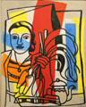 Turnip bunch painting by Fernand Léger at Beaux-Arts Museum. Lyon, France.