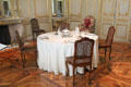 Dining table & chairs at Musées des Arts Décoratifs. Lyon, France.
