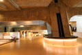 Gallery architecture which spirals from top to bottom at Gallo Roman Museum & Theatre. Lyon, France.