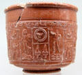 Ceramic table bowl from Lyon at Gallo Roman Museum. Lyon, France