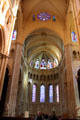 Interior of St John's Cathedral. Lyon, France.