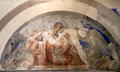 Partial sketch for fresco of Virgin Mary at Papal Palace. Avignon, France.