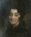 Portrait of a woman painting by Théodore Gericault at Calvet Museum. Avignon, France.