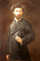 Portrait of Adolphe Barnoin, brother of the artist by Camille Barnoin Grivolas of Avignon at Calvet Museum. Avignon, France.